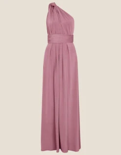 MONSOON Tracy Twist Me Tie Me Maxi Dress Pink -Amour Fashion 01 24288173 4