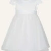 MONSOON Baby Tulle Skirt Bridesmaid Dress Ivory 2 MONSOON Baby Tulle Skirt Bridesmaid Dress Ivory -Amour Fashion 01 31504626 1