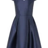 MONSOON Duchess Twill Bardot Prom Dress Blue -Amour Fashion 01 31824306 1
