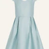 MONSOON Duchess Twill Bardot Prom Dress Green -Amour Fashion 01 31900407 2