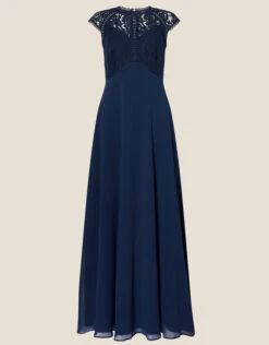 MONSOON Lindsay Maxi Dress Blue -Amour Fashion 01 34315761 4
