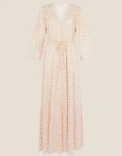 MONSOON Leni Animal Print Maxi Dress Natural -Amour Fashion 01 34715862 4