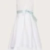 MONSOON Anika High Low Bridesmaid Dress Ivory -Amour Fashion 01 41514826 2
