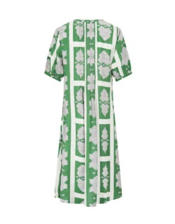 East Ula Print Dress Green -Amour Fashion 01 41547107 3