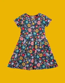 Frugi Spring Skater Dress Blue -Amour Fashion 01 41552006 1