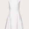 MONSOON Duchess Twill Bardot Prom Dress Ivory -Amour Fashion 01 41900326 2