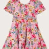 MONSOON Baby Ditsy Floral Print Dress Pink -Amour Fashion 01 51214612 2