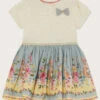MONSOON Baby Bunny Floral 2-in-1 Dress Blue -Amour Fashion 01 51214802 2