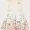 MONSOON Baby London Scene 2-in-1 Dress Ivory -Amour Fashion 01 51219826 2