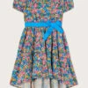 MONSOON Floral Printed Short Sleeve Dress Multi -Amour Fashion 01 51304529 2