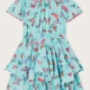 MONSOON Butterfly Woven Dress Blue -Amour Fashion 01 51309202 2