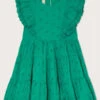 MONSOON Broderie Frill Dress Green -Amour Fashion 01 51314807 2