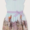 MONSOON Wild Horse Dress WWF-UK Collaboration Blue -Amour Fashion 01 51321705 2