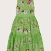MONSOON MINI ME Boutique Shirley Ring Detail Embroidered Tiered Dress Green -Amour Fashion 01 51326107 2