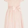 MONSOON Baby Truth Sequin Lace Dress Pink -Amour Fashion 01 51502312 2