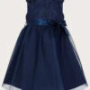 MONSOON Baby Freya 3D Scuba Dress Blue -Amour Fashion 01 51503206 2