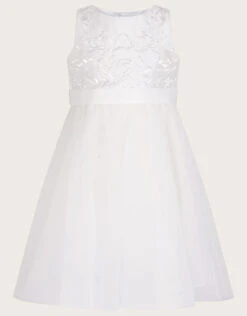 MONSOON Baby Odette Alice Tulle Dress Ivory -Amour Fashion 01 51504826 2
