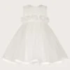 MONSOON Baby Rosanna 3D Christening Dress Ivory -Amour Fashion 01 51511326 2