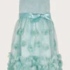 MONSOON Baby Ivy 3D Roses High Low Dress Green -Amour Fashion 01 51512507 2