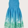 MONSOON Beach Underwater Dress WWF-UK Collaboration Blue -Amour Fashion 01 51628102 2