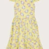 MONSOON Unicorn Frill Dress Yellow -Amour Fashion 01 51631958 2