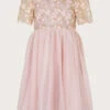 MONSOON Orianna Lace Tulle Dress Pink -Amour Fashion 01 51800512 2