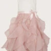 MONSOON Lace Can Can Ruffle Dress Pink -Amour Fashion 01 51806112 2