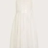 MONSOON Truth Sequin Maxi Dress Ivory -Amour Fashion 01 51806926 2