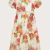 MONSOON Rose Bloom Chiffon Maxi Dress Multi -Amour Fashion 01 51809429 2