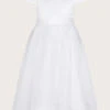 MONSOON Tulle Bridesmaid Communion Dress White -Amour Fashion 01 51809528 2
