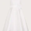 MONSOON Tuberose High Low Bridesmaid Dress Ivory -Amour Fashion 01 51810726 2
