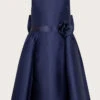 MONSOON Holly Duchess Twill Bridesmaids Dress Blue -Amour Fashion 01 51811306 2