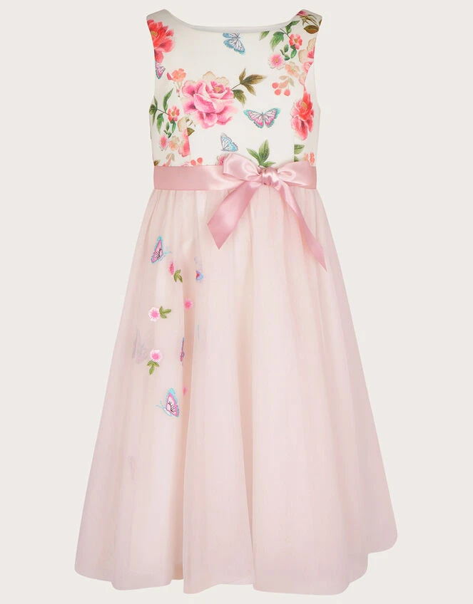 MONSOON Artisan Rose Scuba Dress Ivory 3 MONSOON Artisan Rose Scuba Dress Ivory