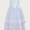 MONSOON Natalia Floral Embroidered Dress Blue -Amour Fashion 01 51813002 2