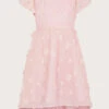 Petunia 3D Flower Dress Pink -Amour Fashion 01 51818012 2