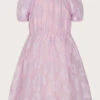 MONSOON Flower Organza Tunic Dress Purple -Amour Fashion 01 51818816 2