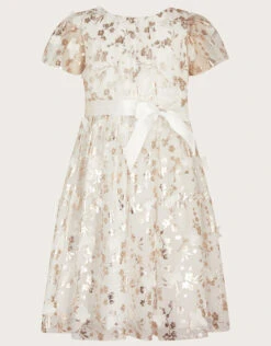 MONSOON Mary-Kate Foil Butterfly 3D Dress Ivory -Amour Fashion 01 51820826 2