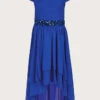 MONSOON Abigail Bardot Prom Dress Blue -Amour Fashion 01 51824502 2
