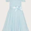 MONSOON Kaia Pleated Dress Blue -Amour Fashion 01 51827402 2
