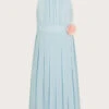 MONSOON Hallie Halter Neck Chiffon Dress Blue 1 MONSOON Hallie Halter Neck Chiffon Dress Blue -Amour Fashion 01 51827802 2