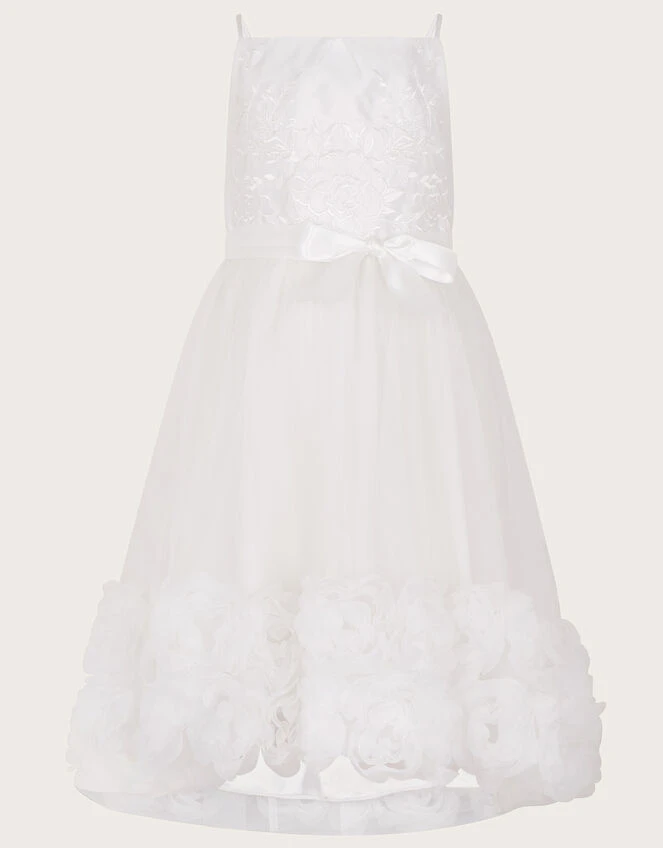 MONSOON Odette Blossom 3D Dress Ivory 2 MONSOON Odette Blossom 3D Dress Ivory