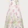 MONSOON Maddy Meadow Flower Organza Dress Multi -Amour Fashion 01 51831429 2