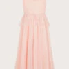 MONSOON Land Of Wonder Ruffle Maxi Dress Pink -Amour Fashion 01 51832611 2