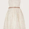 MONSOON Marylin Pleated Dress Ivory -Amour Fashion 01 51835526 2