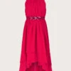 MONSOON Hayley Halter Neck Prom Dress Red -Amour Fashion 01 51836514 2