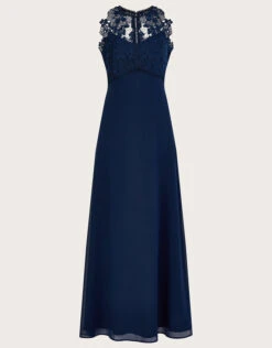 MONSOON Lena Lace Maxi Dress Blue -Amour Fashion 01 54078361 4
