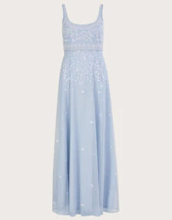 MONSOON Eugiene Embroidered Shorter Length Maxi Dress -Amour Fashion 01 54079368 4