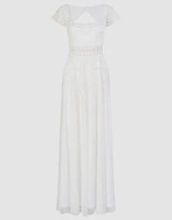 MONSOON Simone Bridal Maxi Dress Ivory -Amour Fashion 01 54081546 5