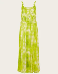 MONSOON Dalila Tie Dye Dress With Sustainable Viscose Green -Amour Fashion 01 54280488 5