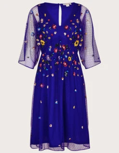 MONSOON Stephanie Embellished Dress Blue 11 MONSOON Stephanie Embellished Dress Blue -Amour Fashion 01 54286632 5